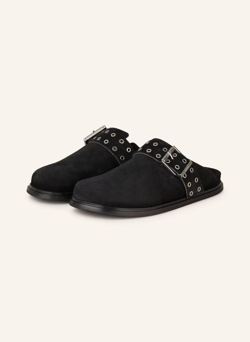 Allsaints Mules Juno Mit Nieten schwarz von AllSaints