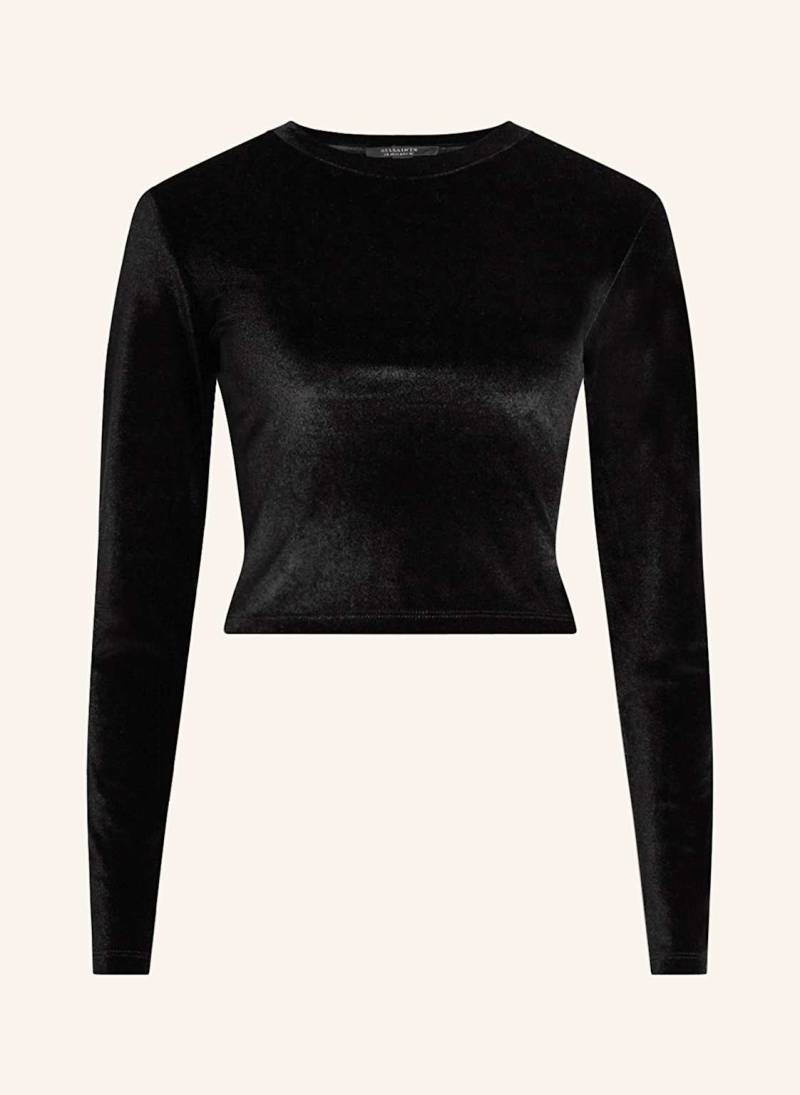 Allsaints Nicki-Longsleeve Regina Mit Cut-Out schwarz von AllSaints