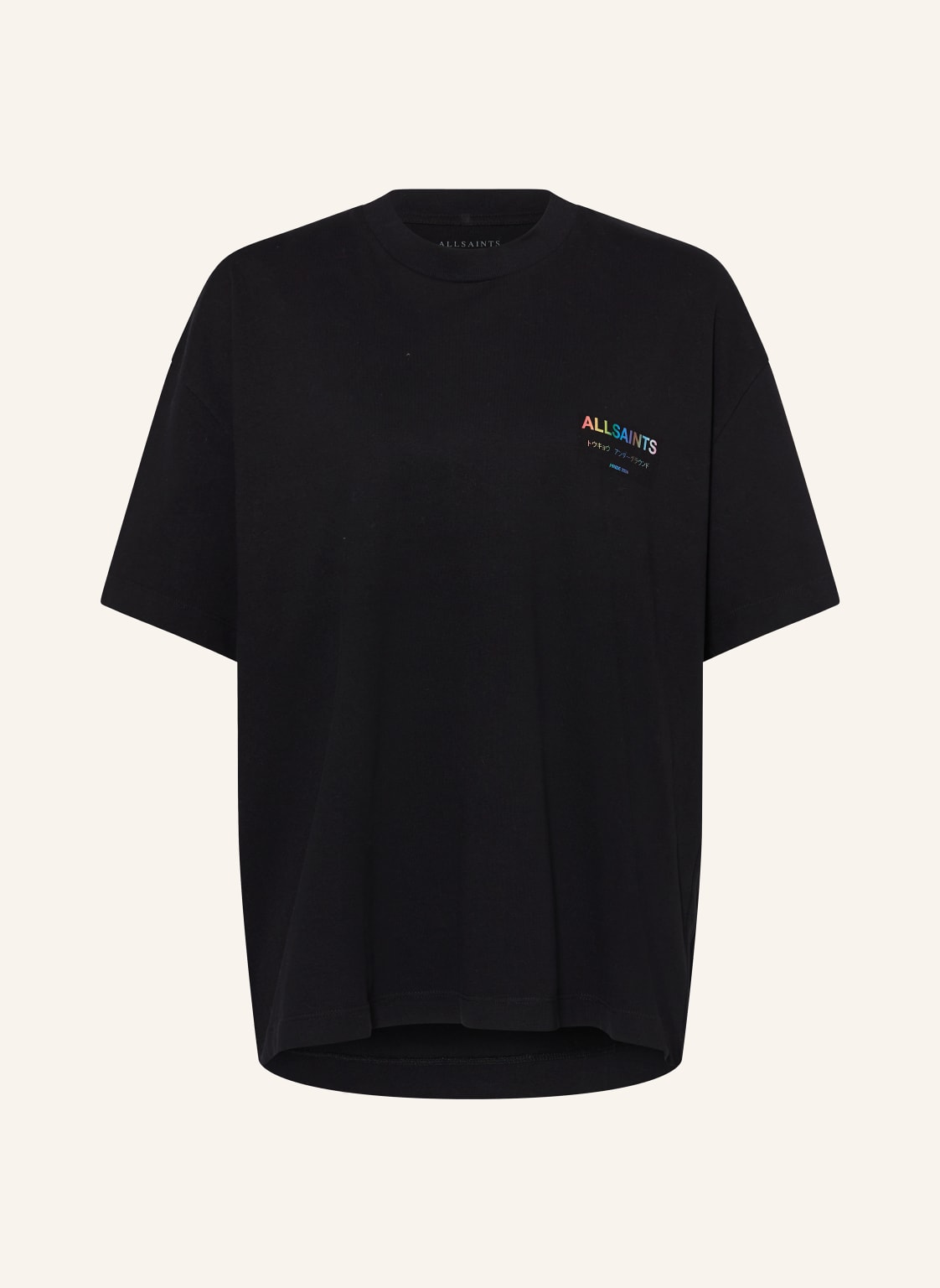 Allsaints Obersized-Shirt schwarz von AllSaints