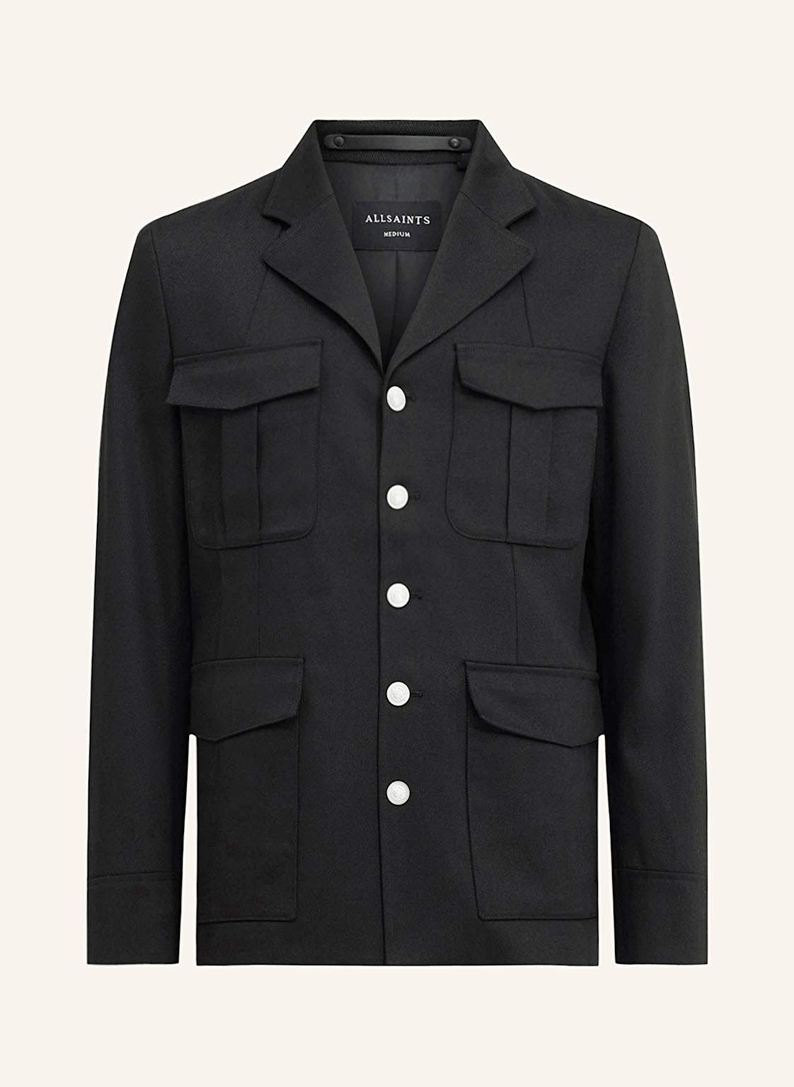 Allsaints Overjacket Eldon schwarz von AllSaints