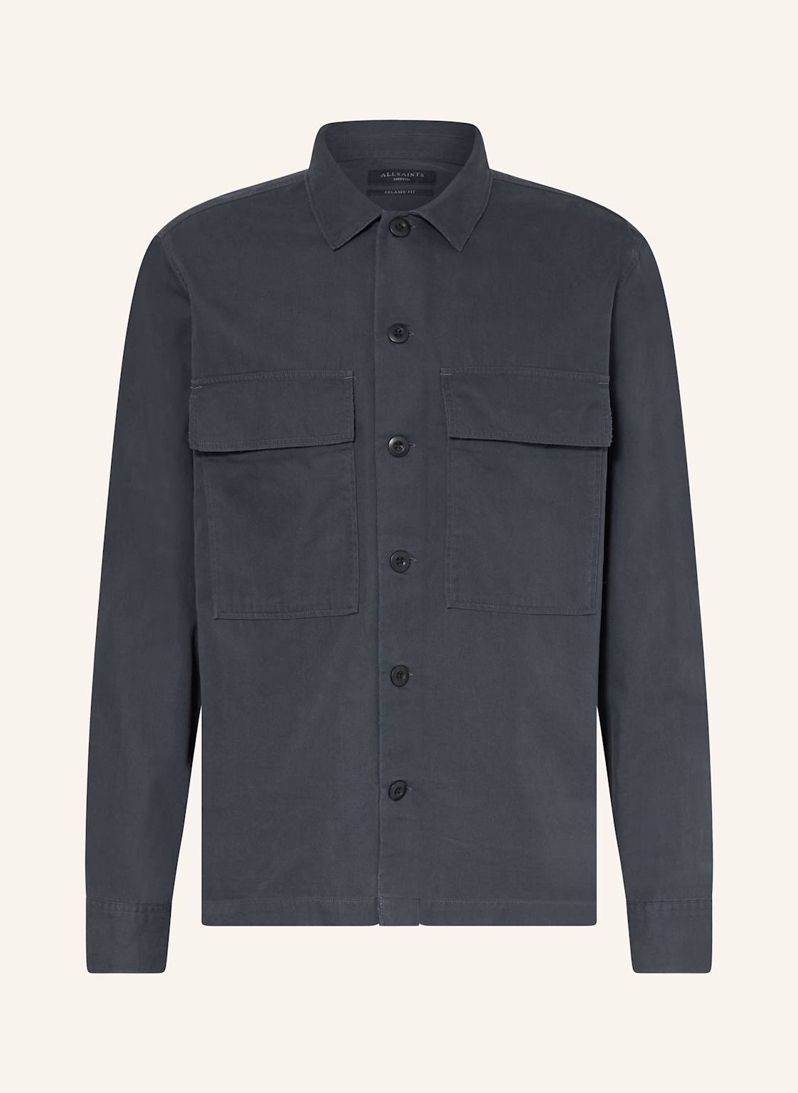 Allsaints Overshirt Sanpha blau von AllSaints