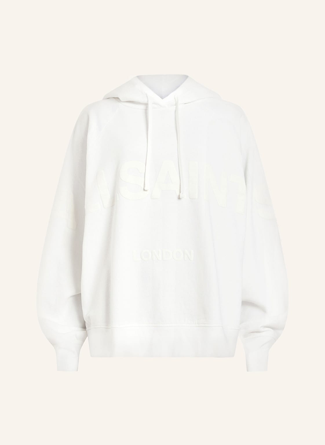 Allsaints Oversized-Hoodie Talon weiss von AllSaints