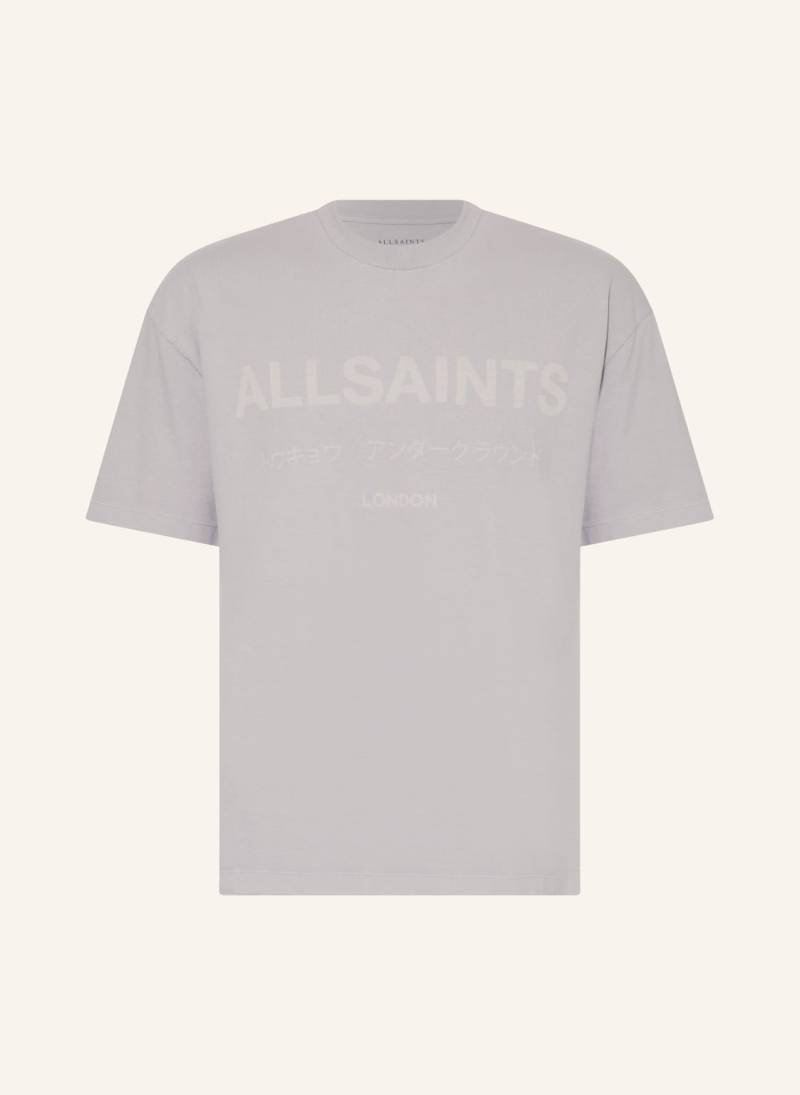 Allsaints Oversized-Shirt Laser grau von AllSaints