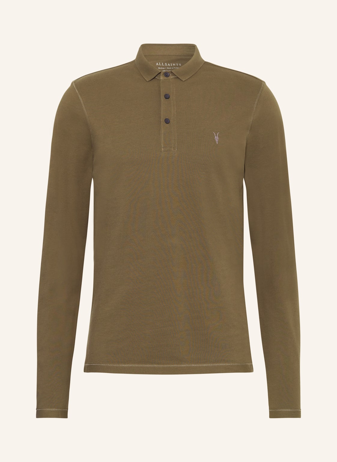 Allsaints Piqué-Poloshirt Reform gruen von AllSaints