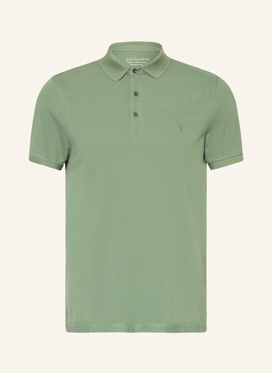 Allsaints Piqué-Poloshirt Reform gruen von AllSaints