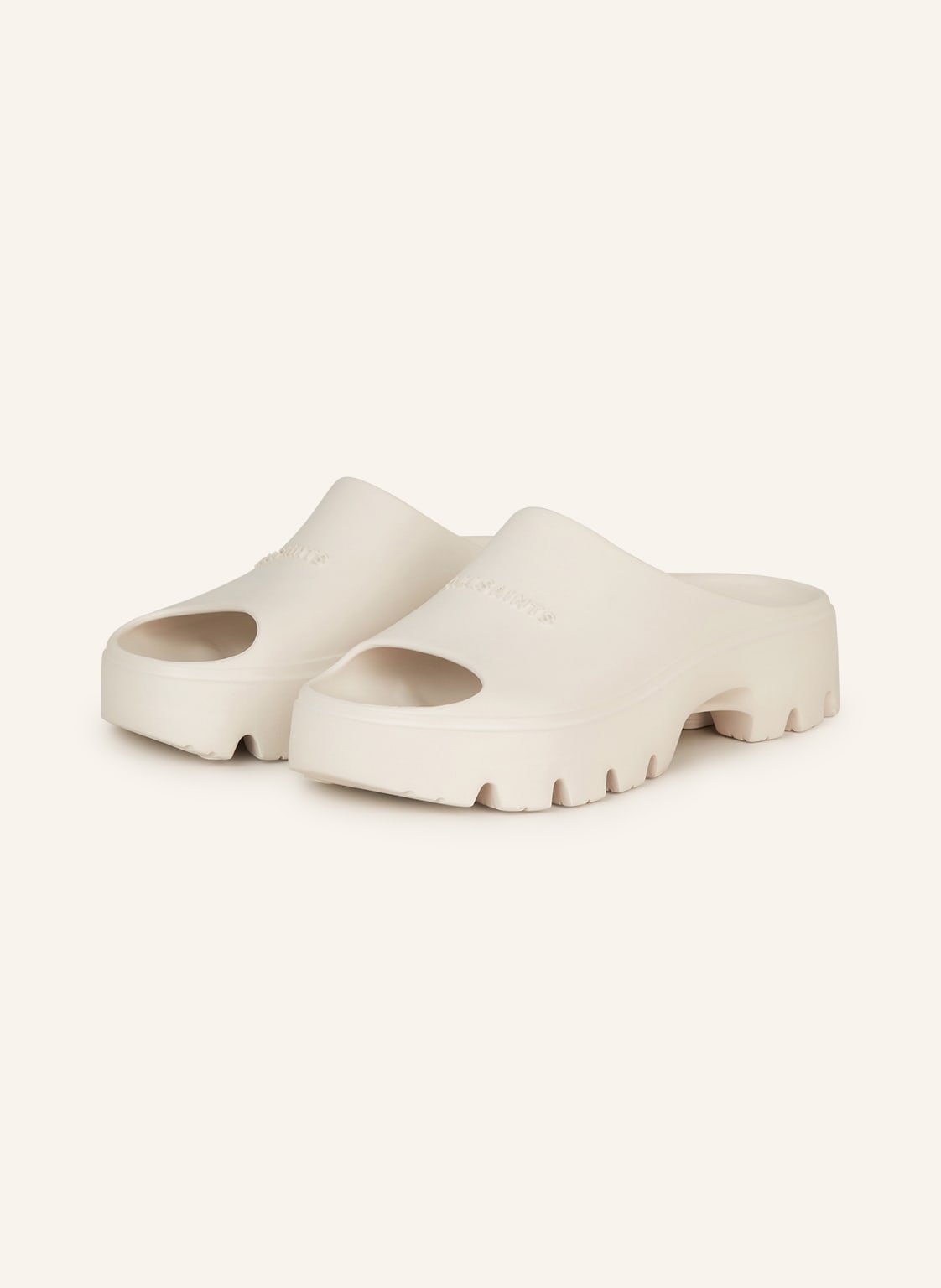 Allsaints Plateau-Pantoletten Eclipse weiss Allsaints Plateau-Pantoletten Eclipse weiss von AllSaints