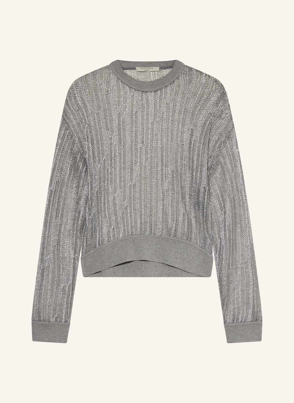 Allsaints Pullover Giana Mit Glitzergarn silber von AllSaints