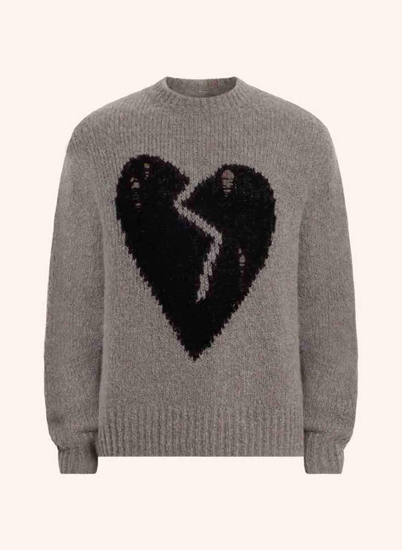 Allsaints Pullover Luvheart Mit Alpaka grau von AllSaints