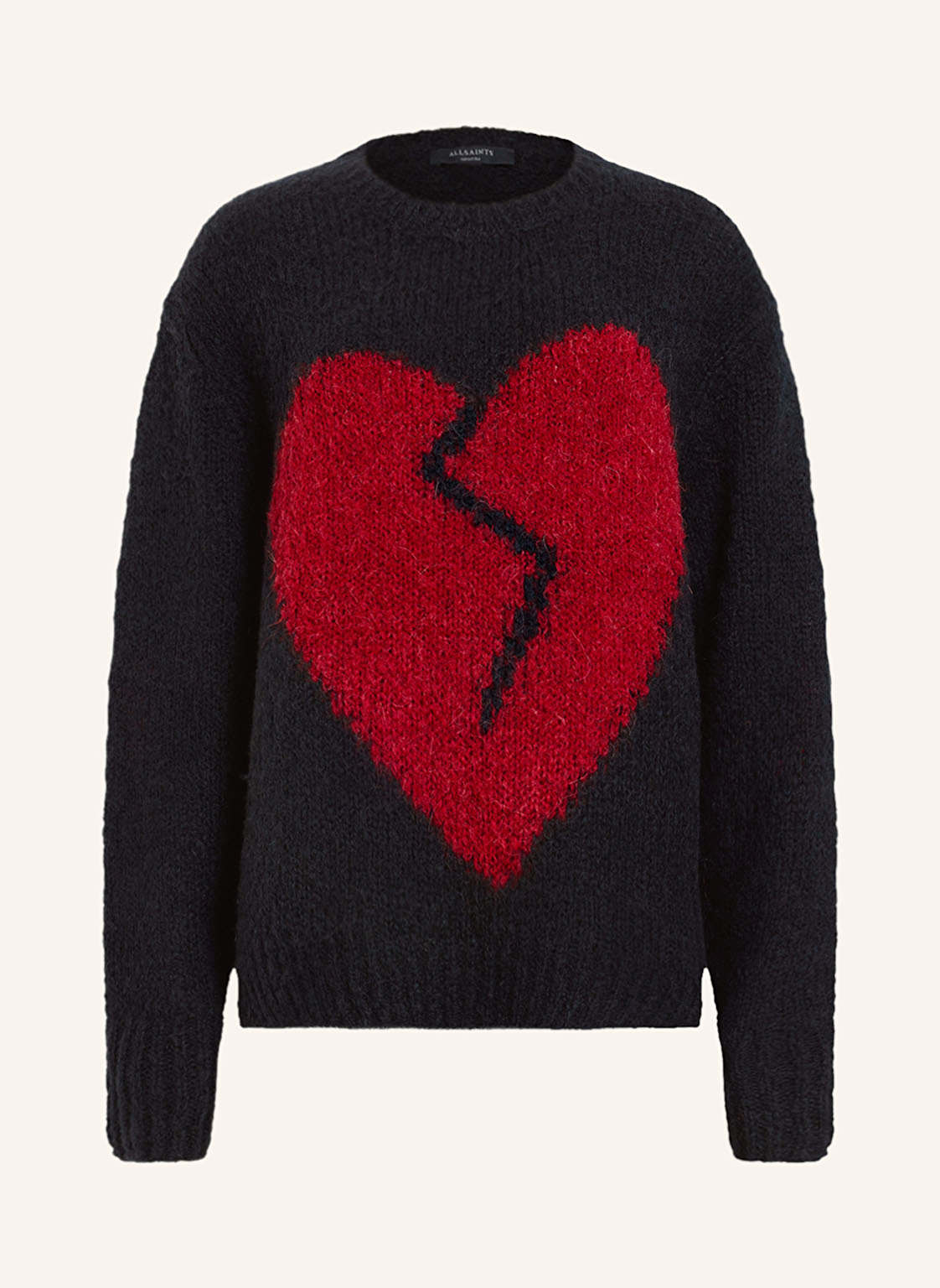 Allsaints Pullover Luvheart schwarz von AllSaints