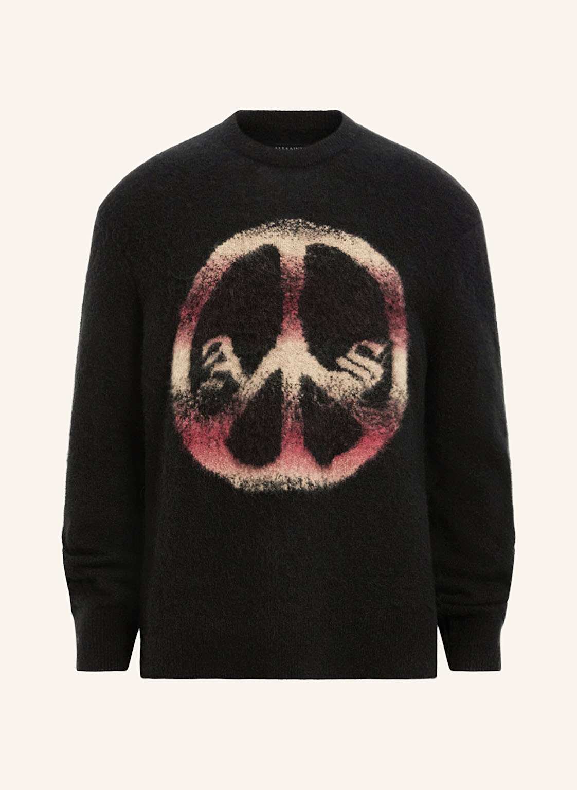 Allsaints Pullover Peace schwarz von AllSaints