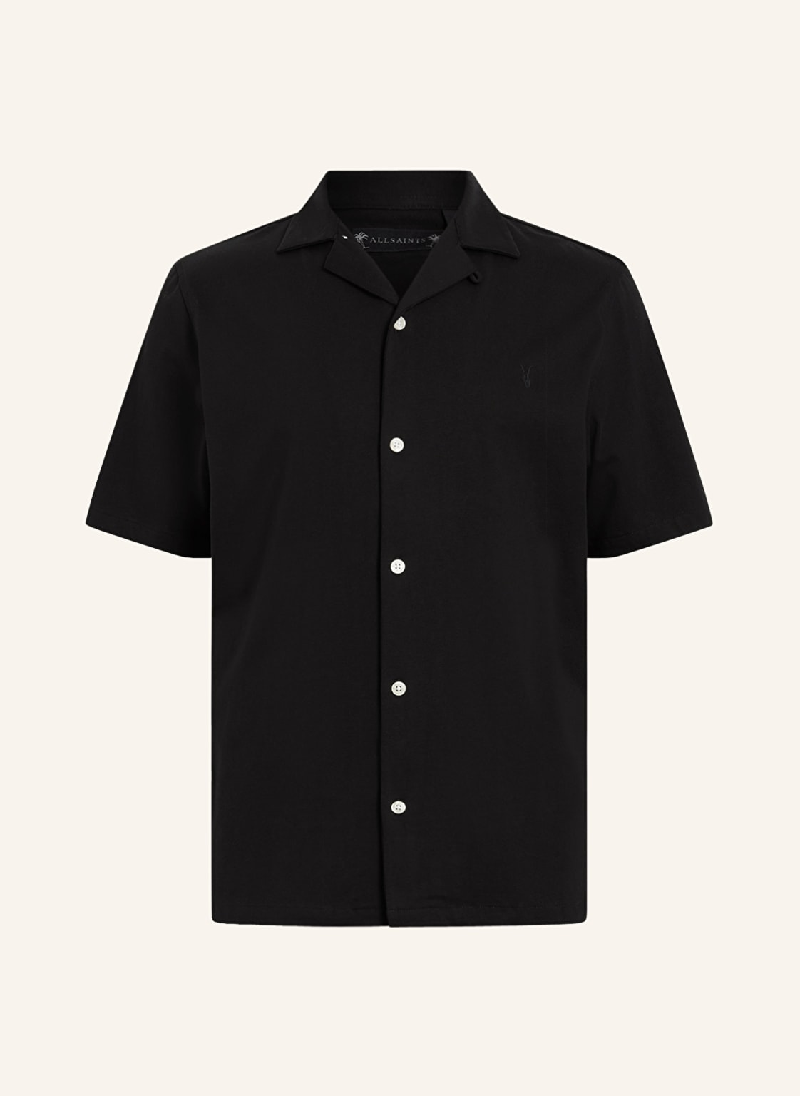 Allsaints Resorthemd Hudson Relaxed Fit schwarz Allsaints Resorthemd Hudson Relaxed Fit schwarz von AllSaints