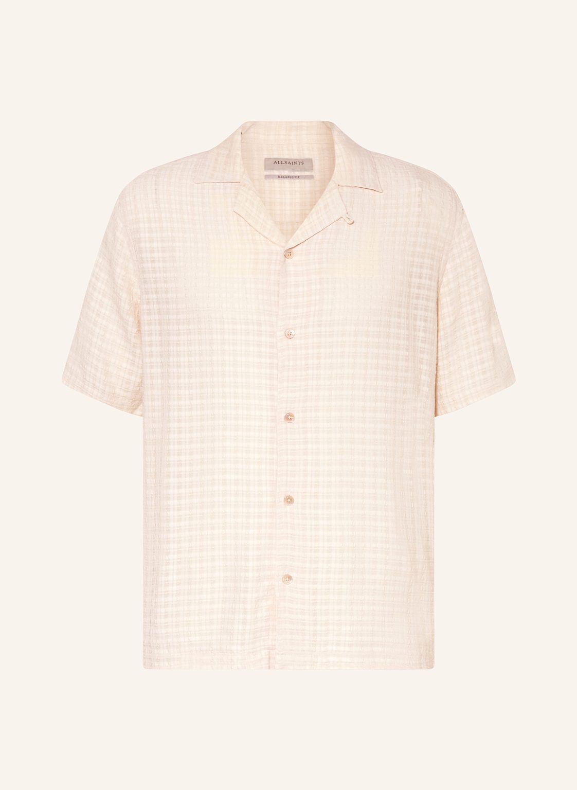 Allsaints Resorthemd Madin Relaxed Fit weiss Allsaints Resorthemd Madin Relaxed Fit weiss von AllSaints