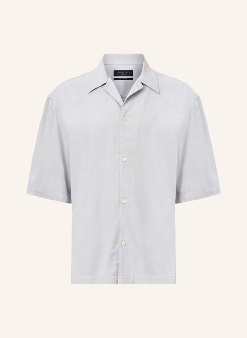 Allsaints Resorthemd Rialto Oversized Fit grau von AllSaints