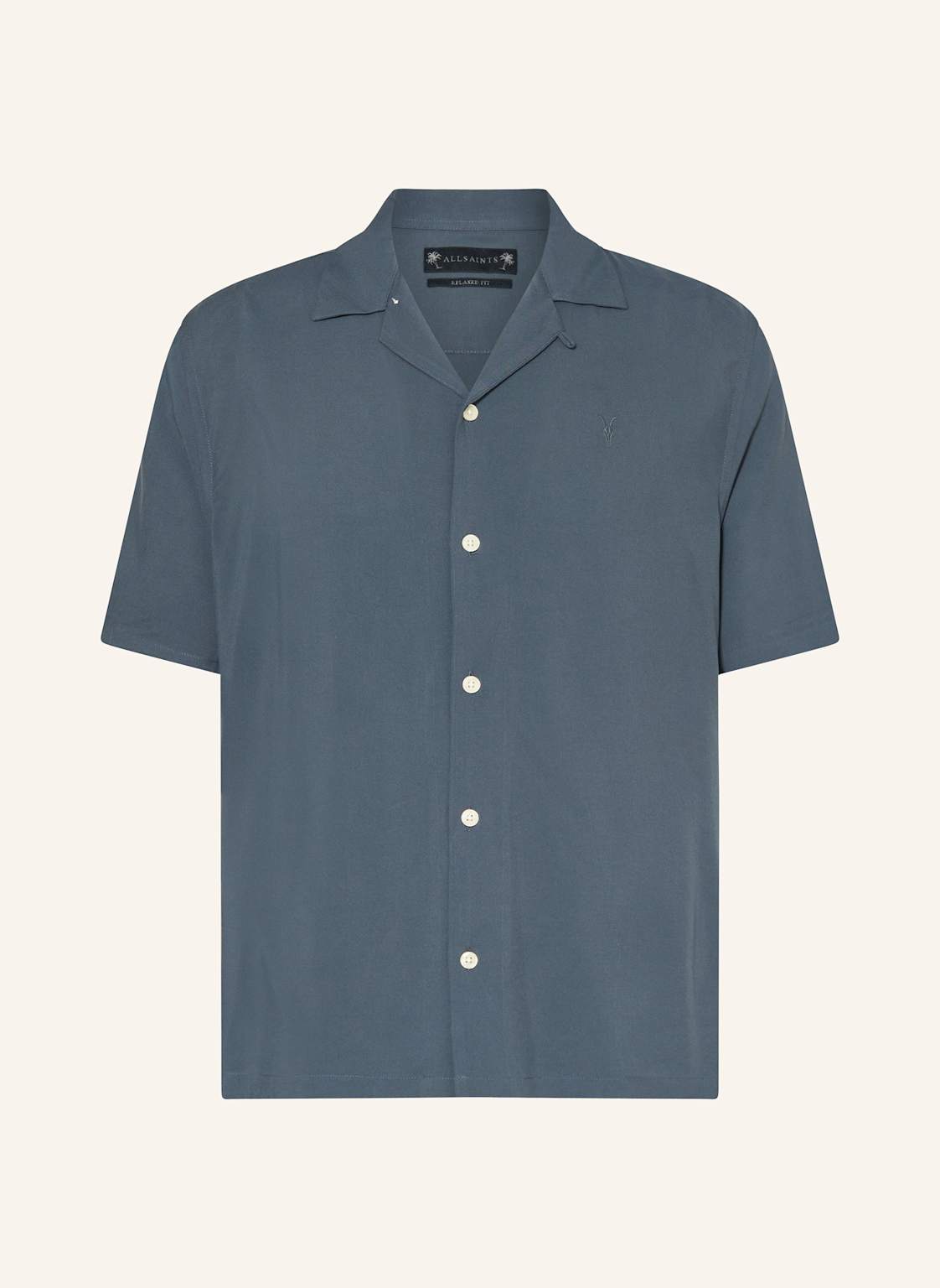 Allsaints Resorthemd Venice Relaxed Fit grau Allsaints Resorthemd Venice Relaxed Fit grau von AllSaints