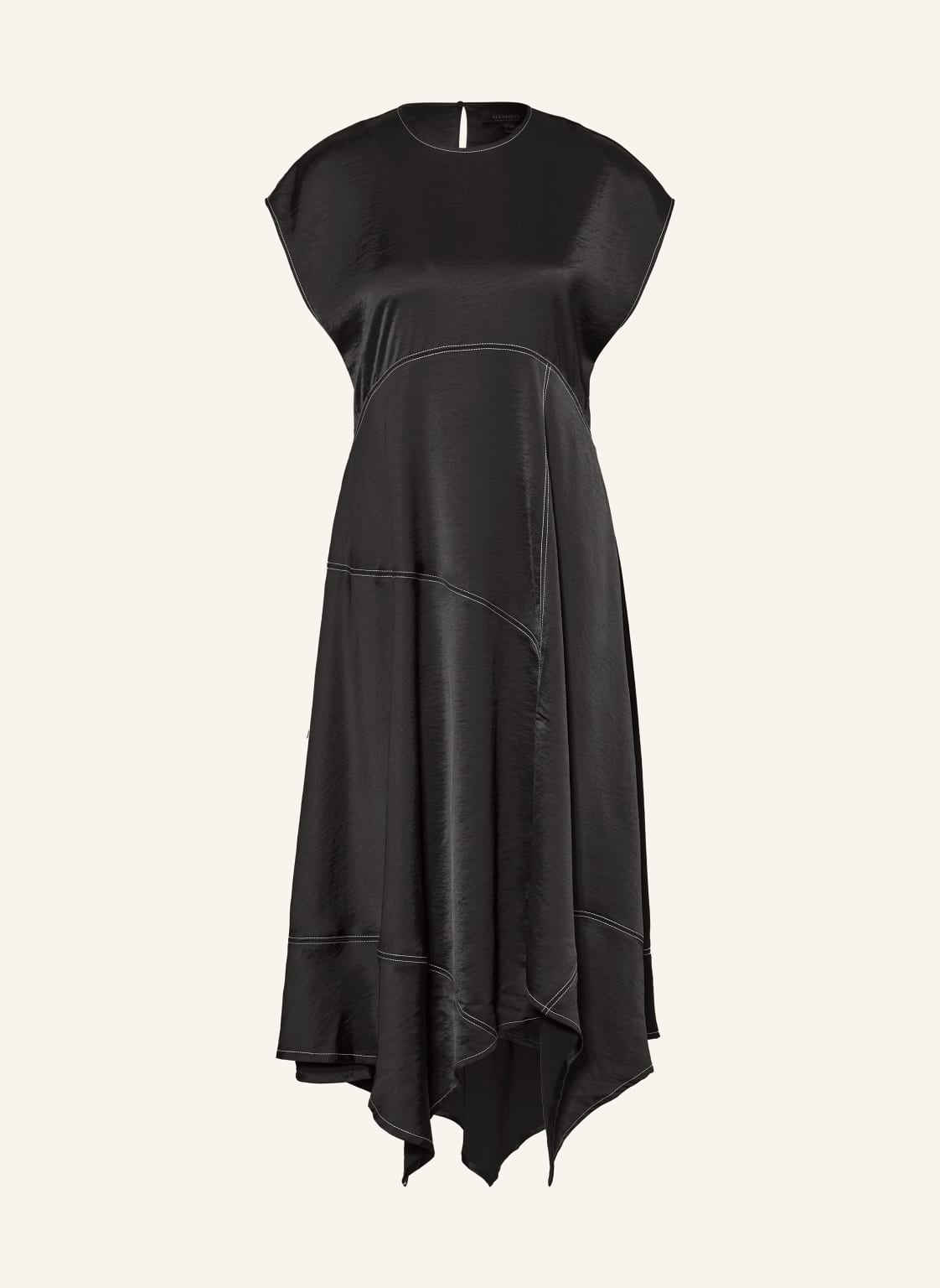 Allsaints Satinkleid Agnes schwarz Allsaints Satinkleid Agnes schwarz von AllSaints