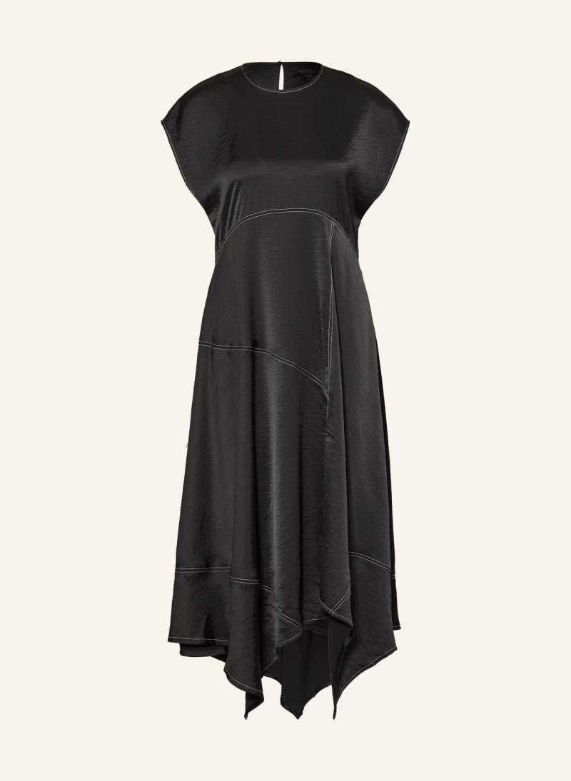 Allsaints Satinkleid Agnes schwarz von AllSaints