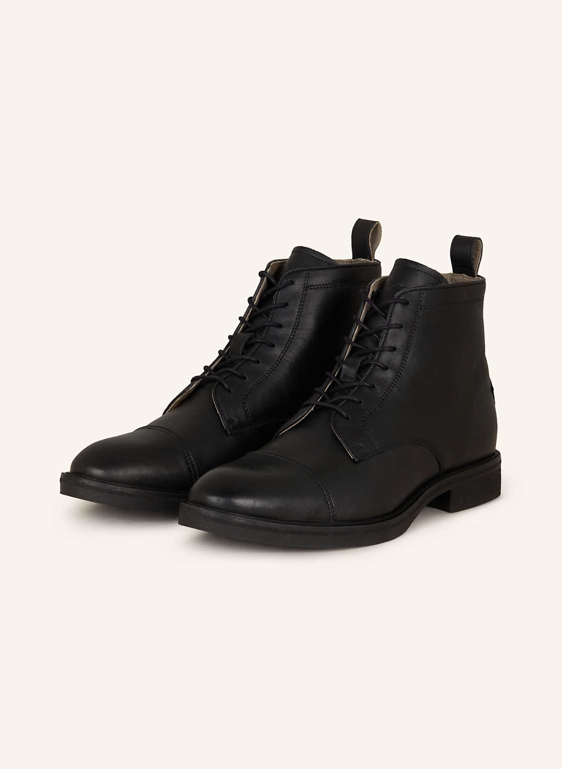 Allsaints Schnürboots Drago schwarz von AllSaints