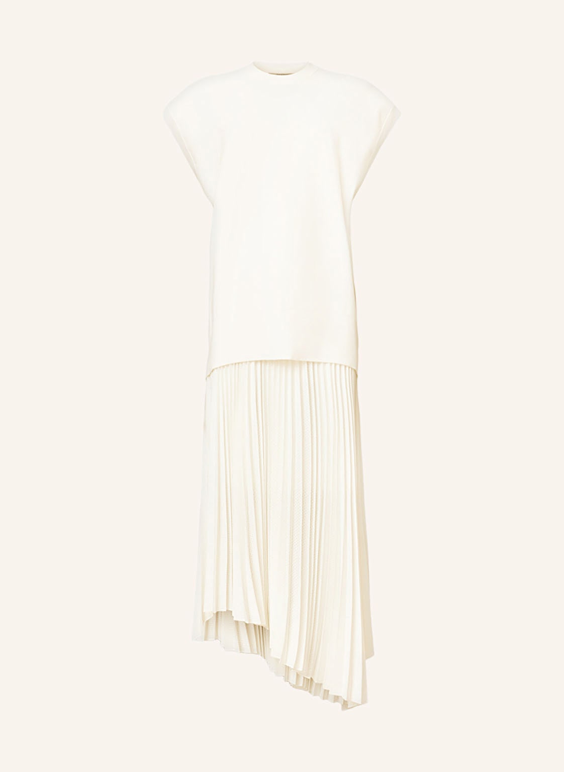 Allsaints Set: Plisseekleid Und Strickshirt weiss von AllSaints