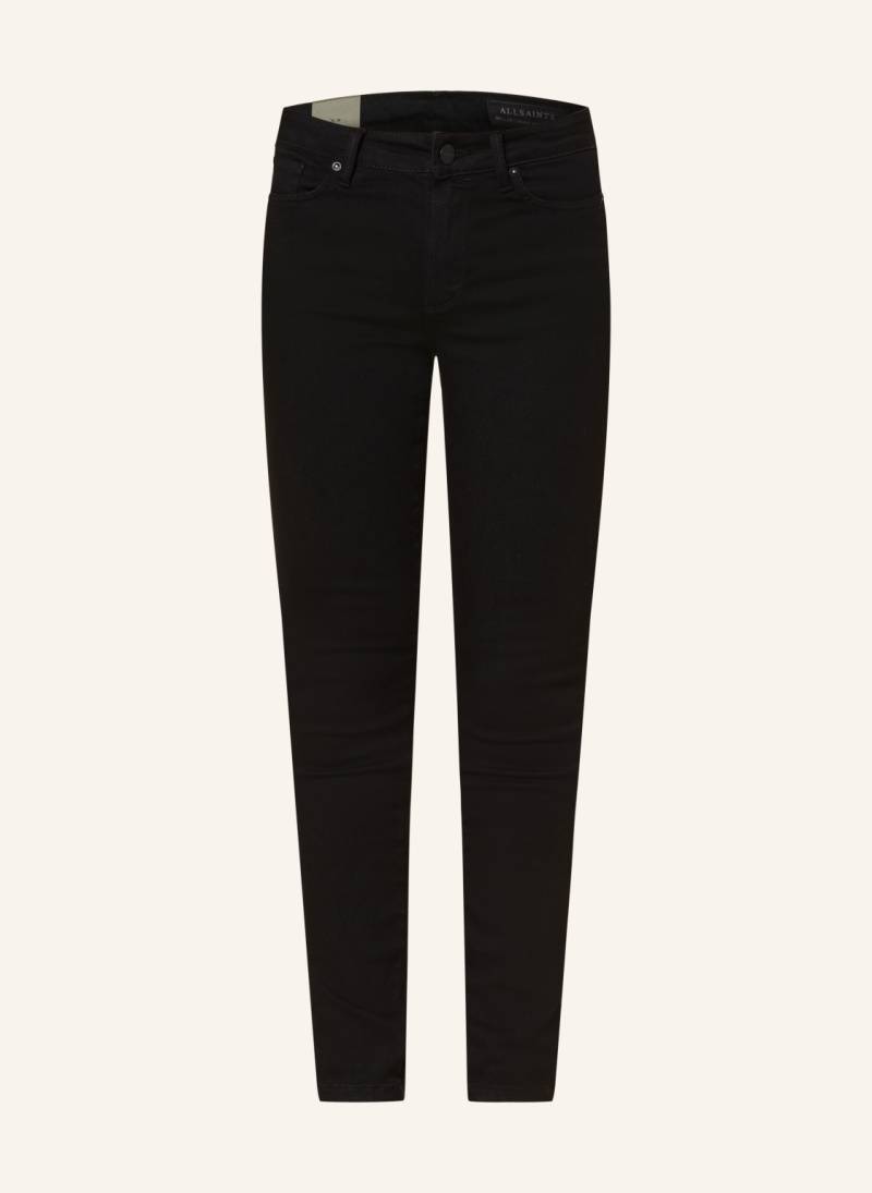 Allsaints Skinny Jeans Miller Size Me schwarz von AllSaints