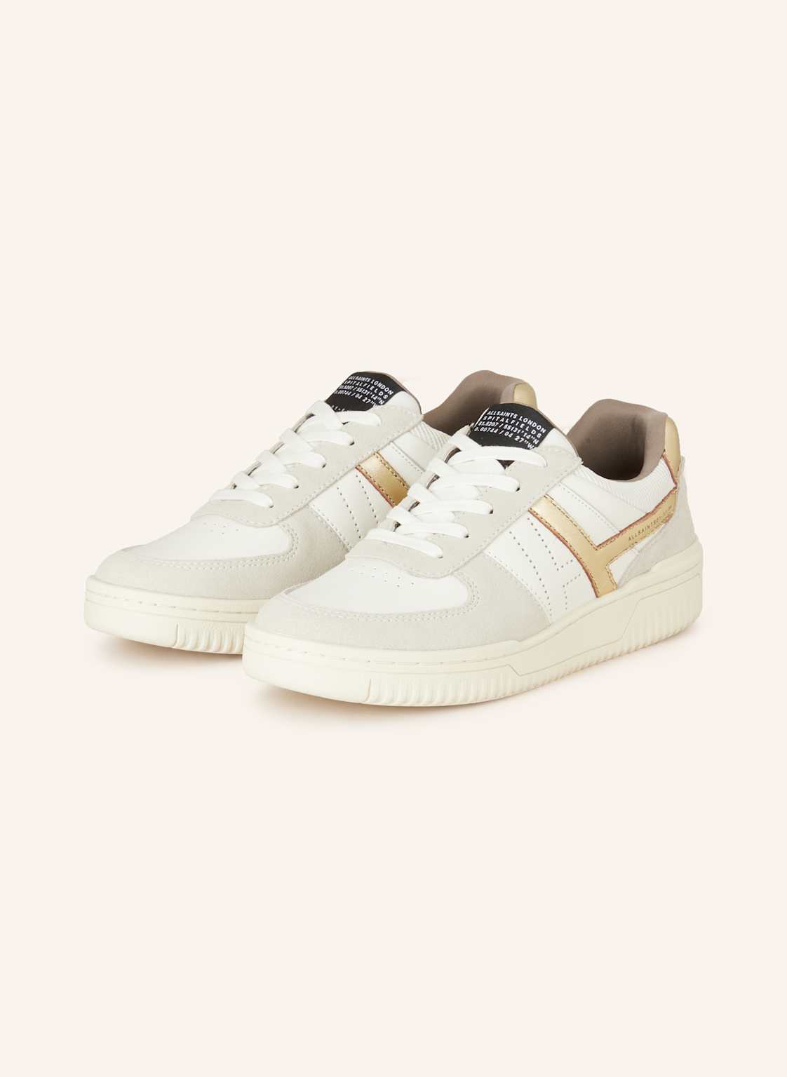 Allsaints Sneaker Vix Suede gold von AllSaints