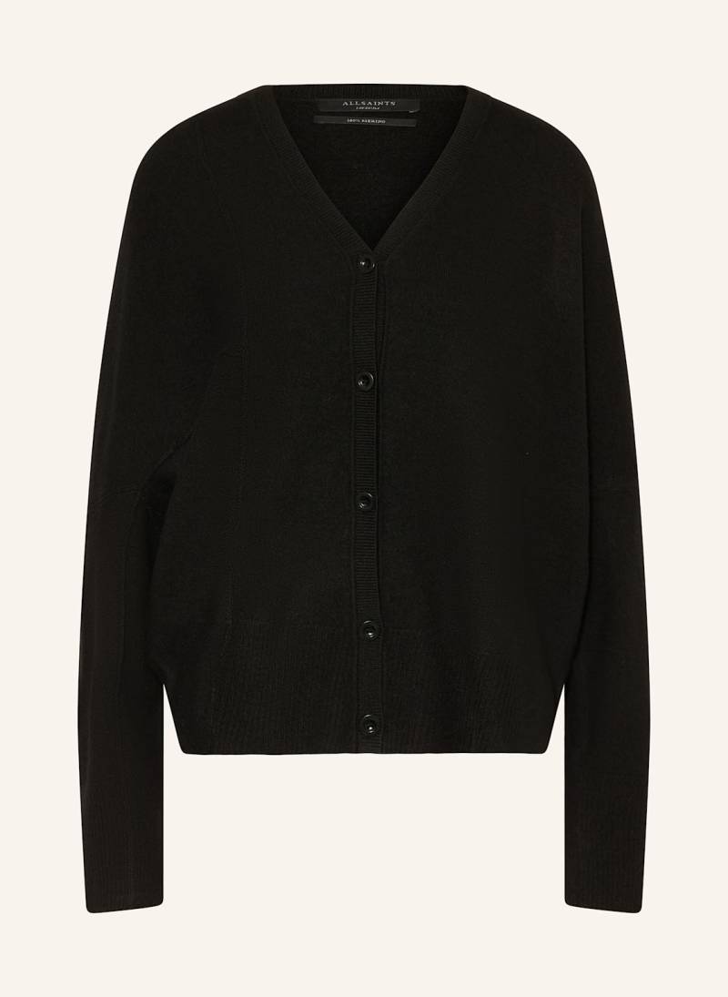 Allsaints Strickjacke Antonia Aus Merinowolle schwarz von AllSaints