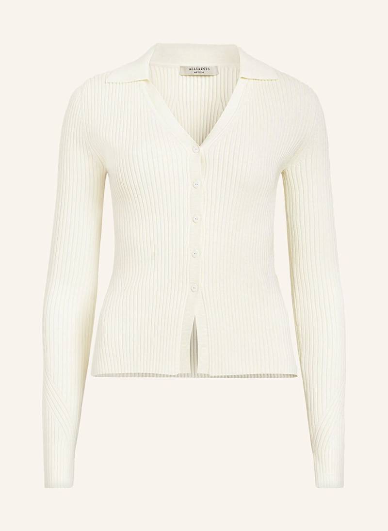 Allsaints Strickjacke Cruz weiss von AllSaints