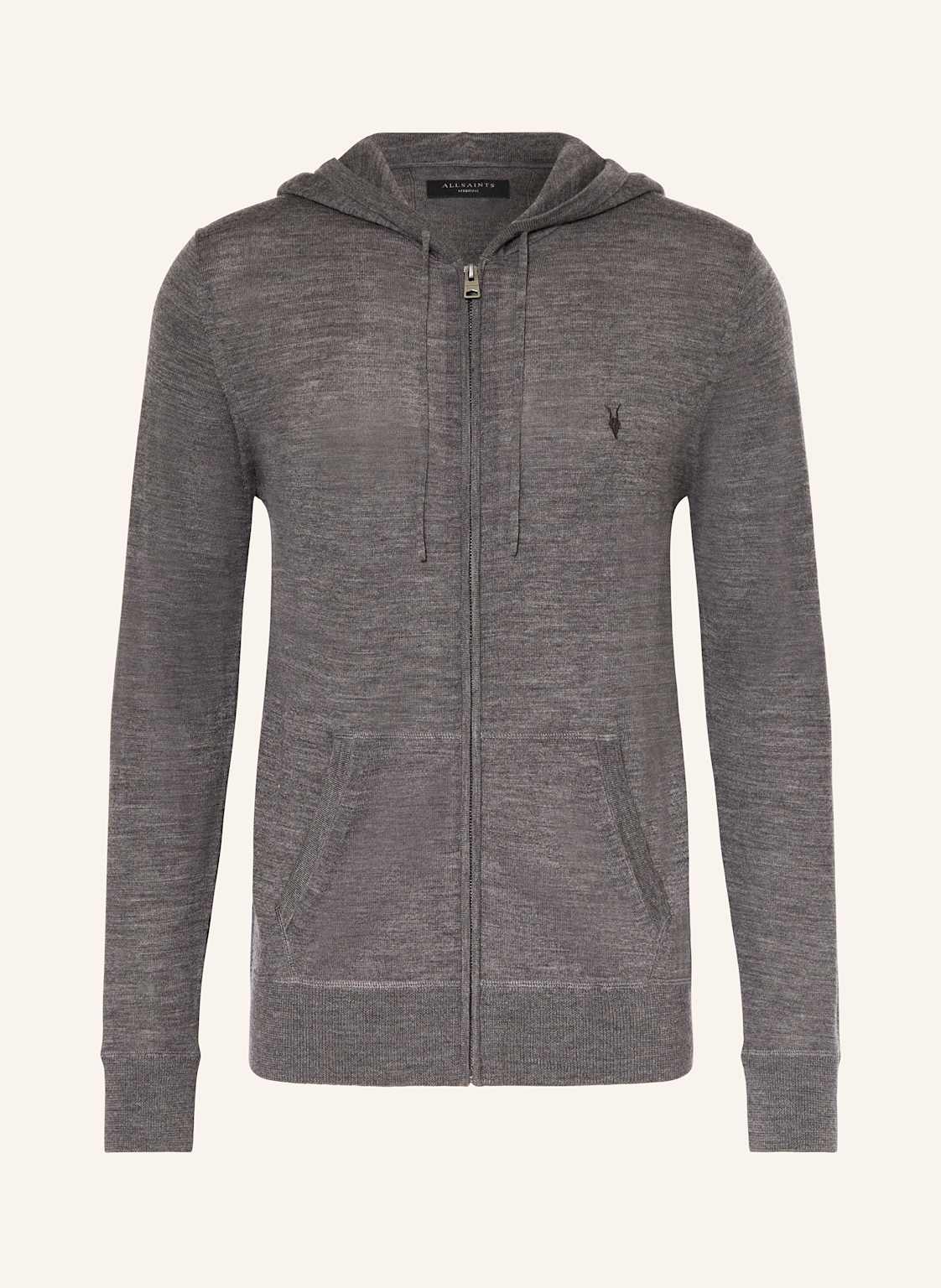 Allsaints Strickjacke Mode grau von AllSaints