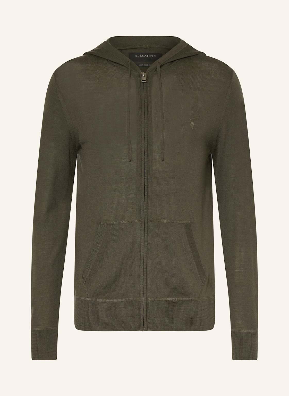 Allsaints Strickjacke Mode gruen von AllSaints