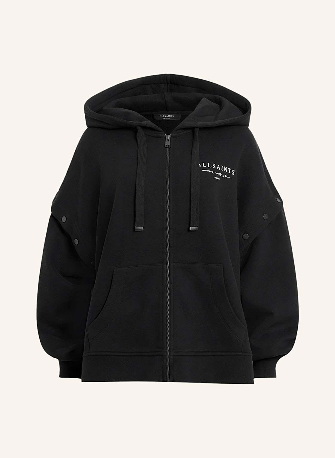 Allsaints Sweatjacke Aroma Amphia Mit Abnehmbaren Ärmeln schwarz Allsaints Sweatjacke Aroma Amphia Mit Abnehmbaren Ärmeln schwarz von AllSaints
