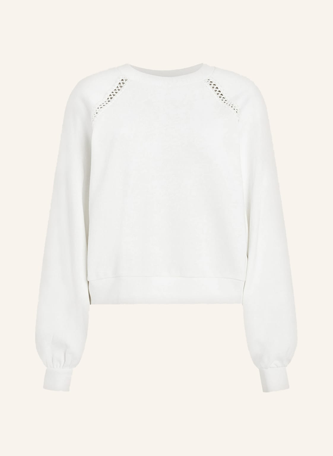 Allsaints Sweatshirt Ewelina weiss von AllSaints