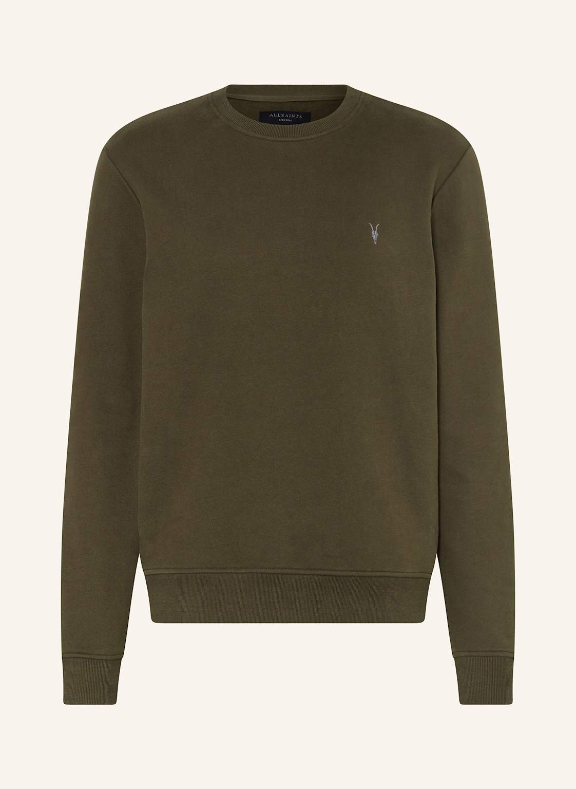 Allsaints Sweatshirt Raven Crew gruen von AllSaints