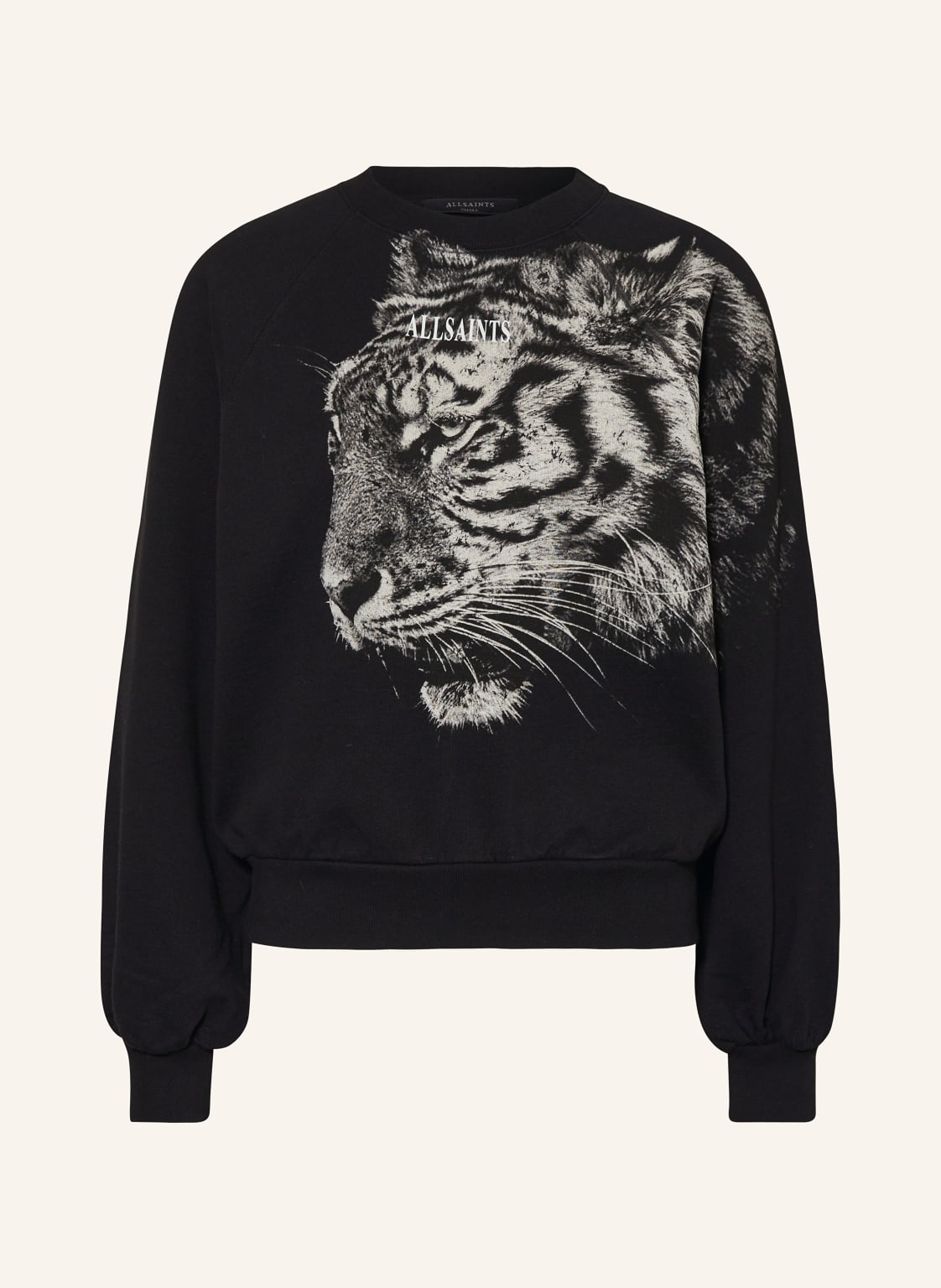 Allsaints Sweatshirt Tigress Cygni Mit Cut-Out schwarz von AllSaints
