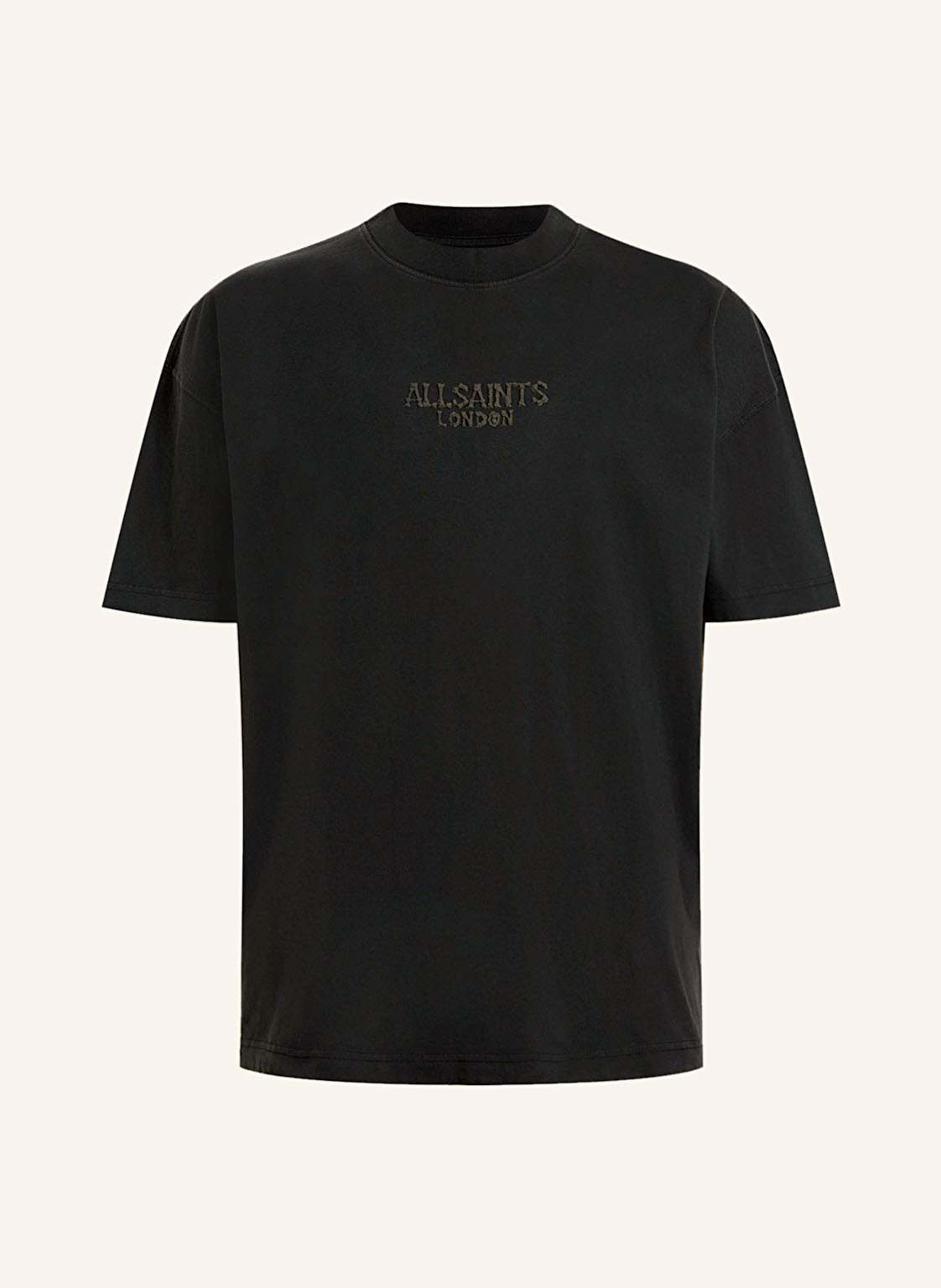 Allsaints T-Shirt Bones schwarz von AllSaints