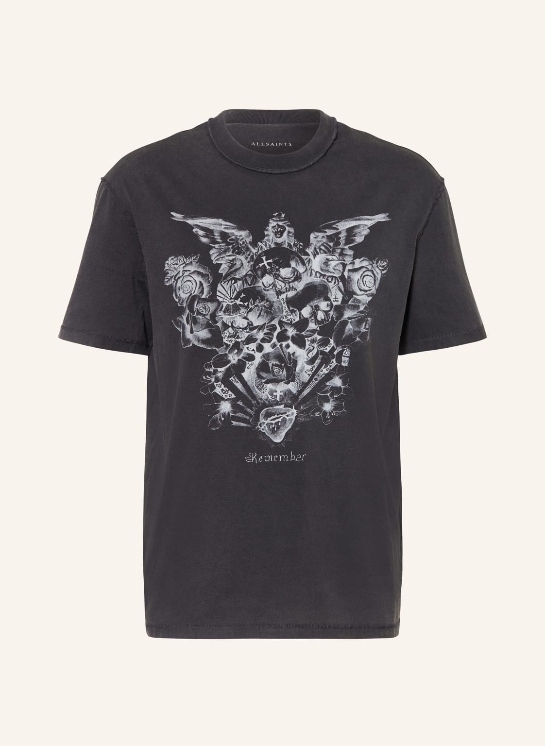 Allsaints T-Shirt Covenant schwarz von AllSaints