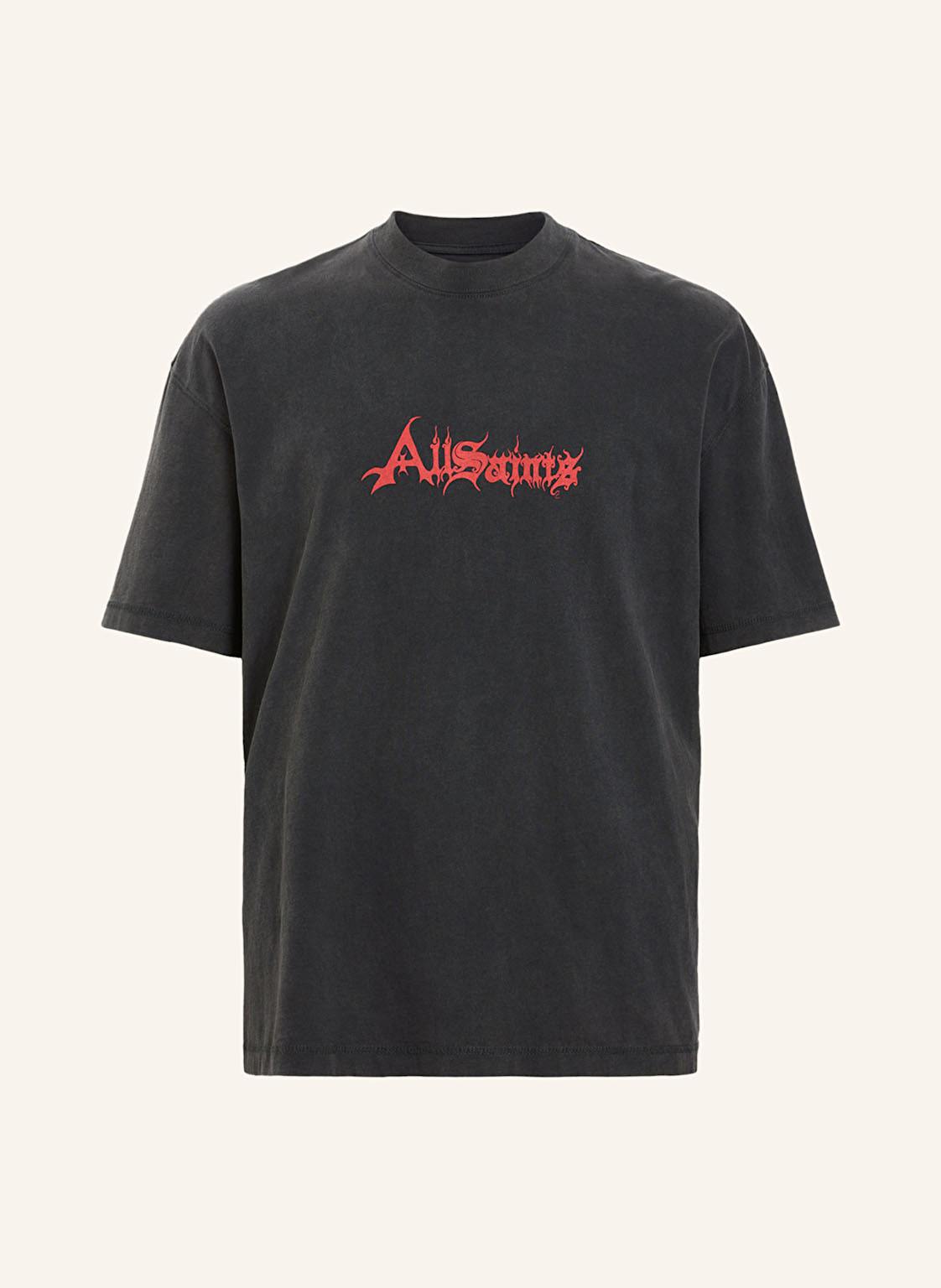 Allsaints T-Shirt Damienz schwarz von AllSaints