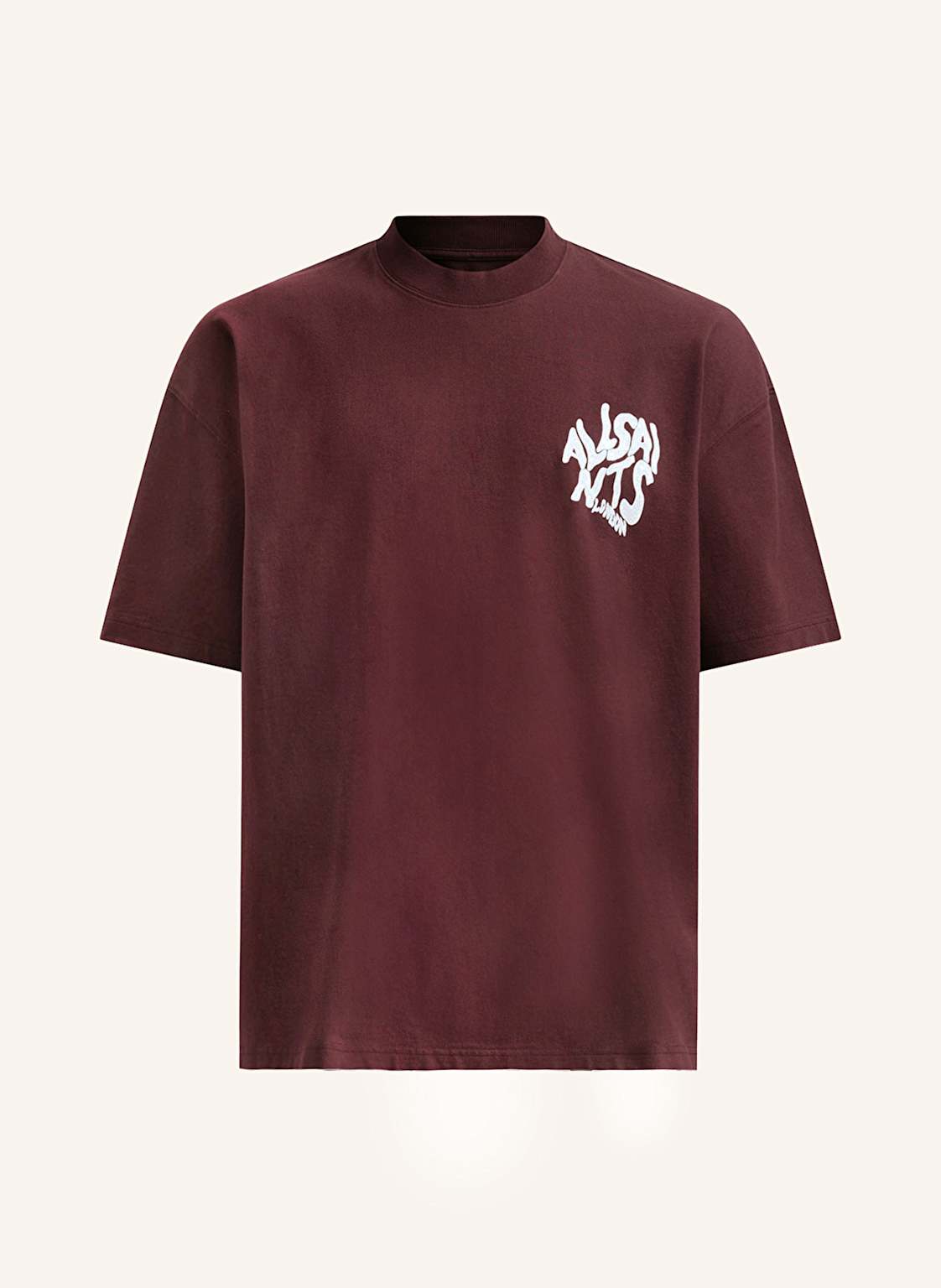 Allsaints T-Shirt Orlando rot von AllSaints