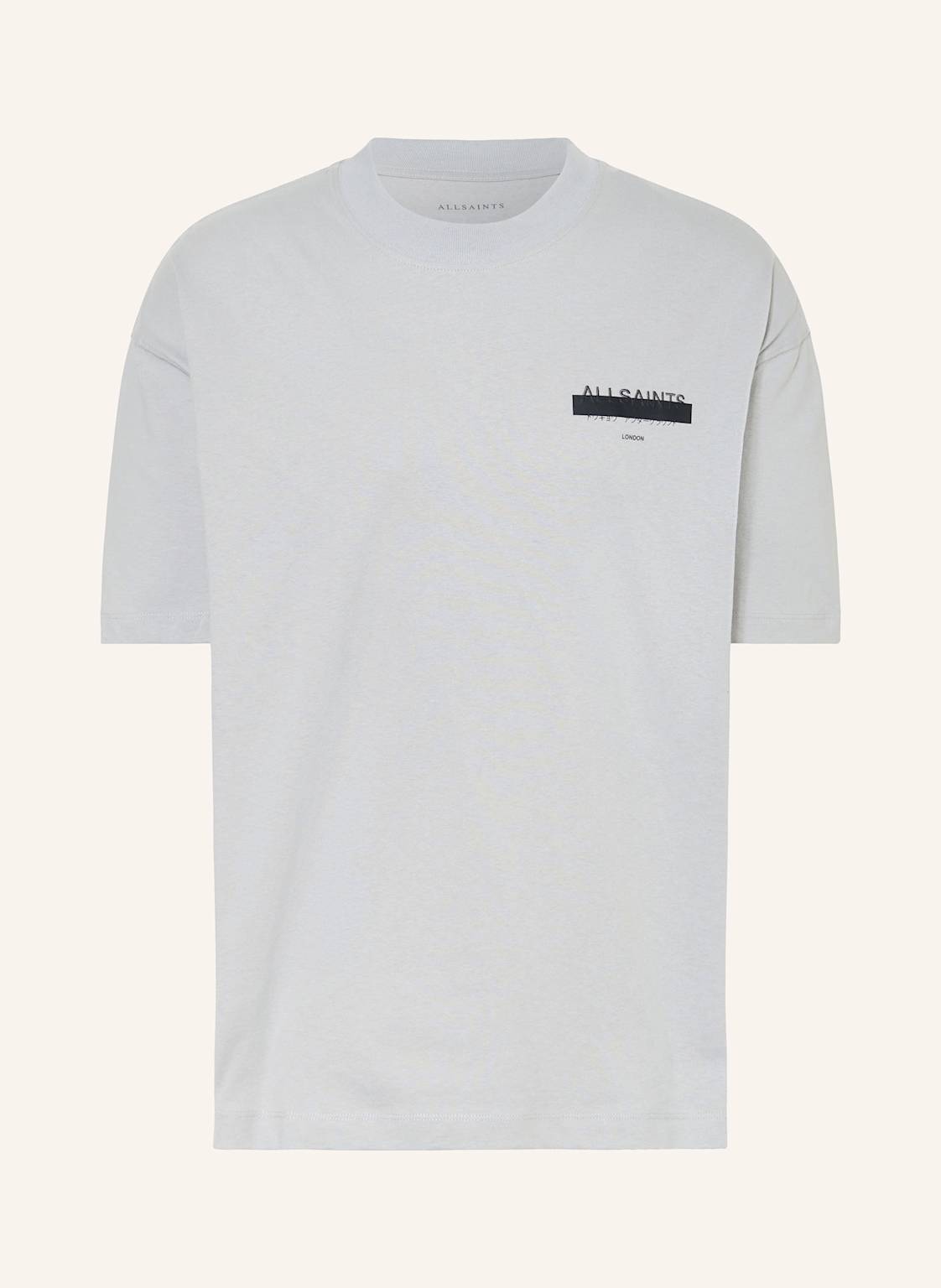 Allsaints T-Shirt Redact grau von AllSaints