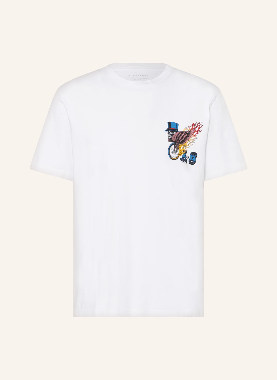Allsaints T-Shirt Roller weiss von AllSaints