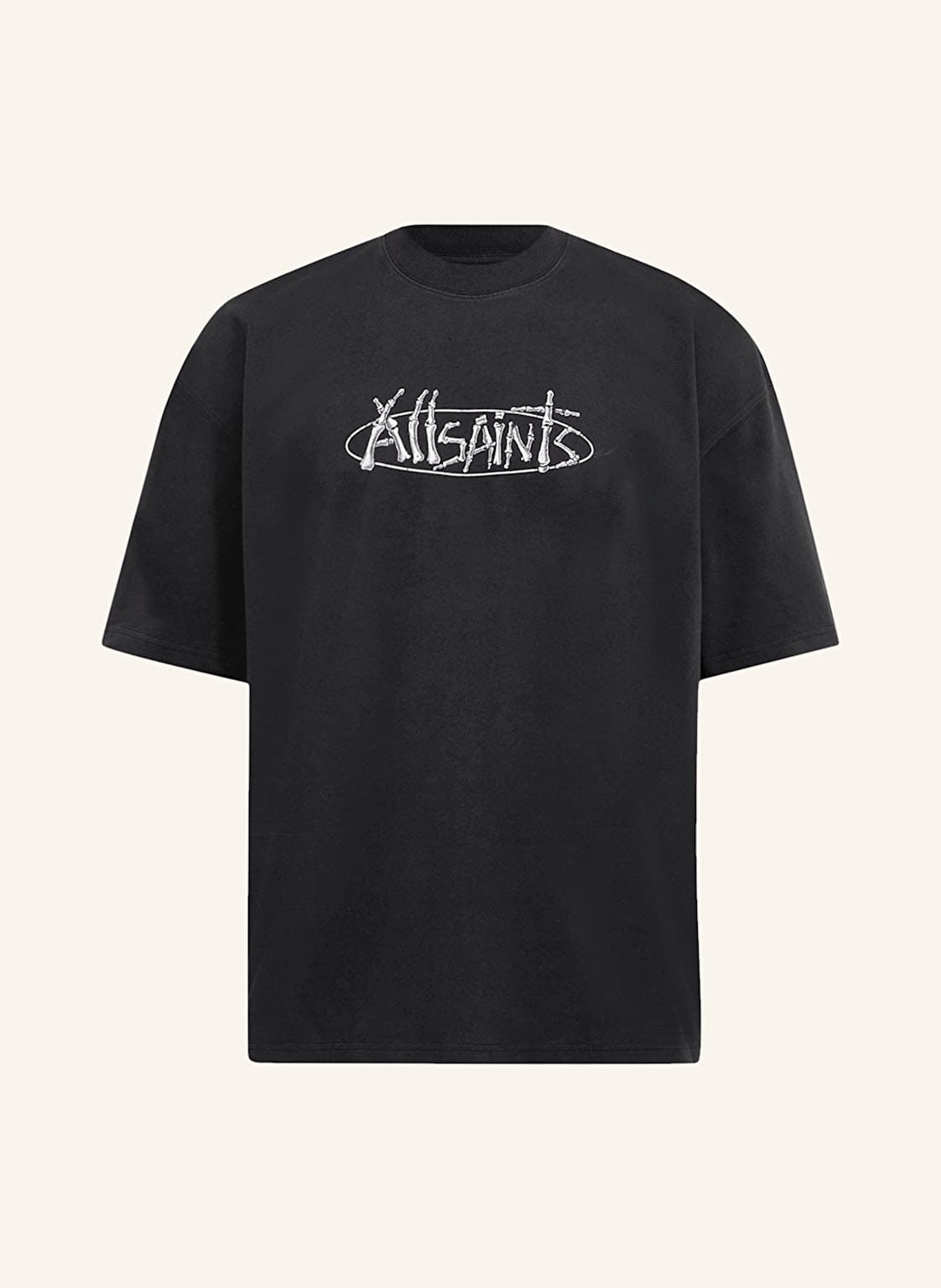 Allsaints T-Shirt Sternum schwarz von AllSaints