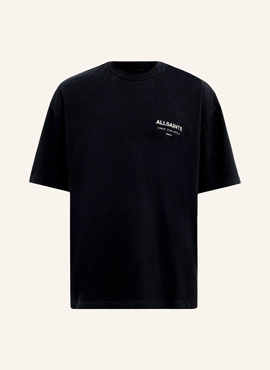 Allsaints T-Shirt Undergrnd schwarz von AllSaints