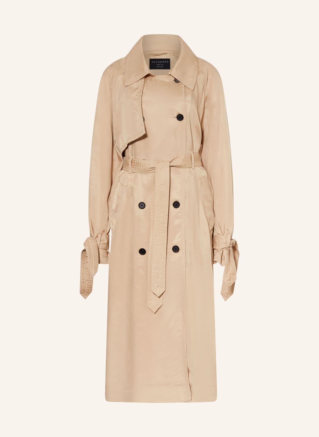 Allsaints Trenchcoat Kikki beige von AllSaints