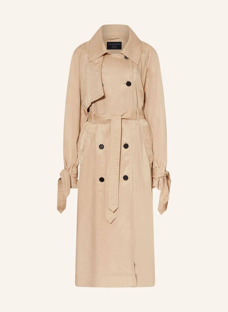 Allsaints Trenchcoat Kikki beige von AllSaints