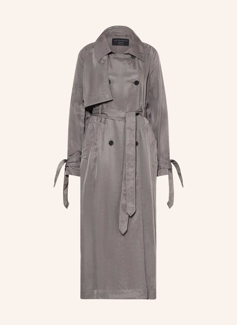 Allsaints Trenchcoat Koko beige von AllSaints