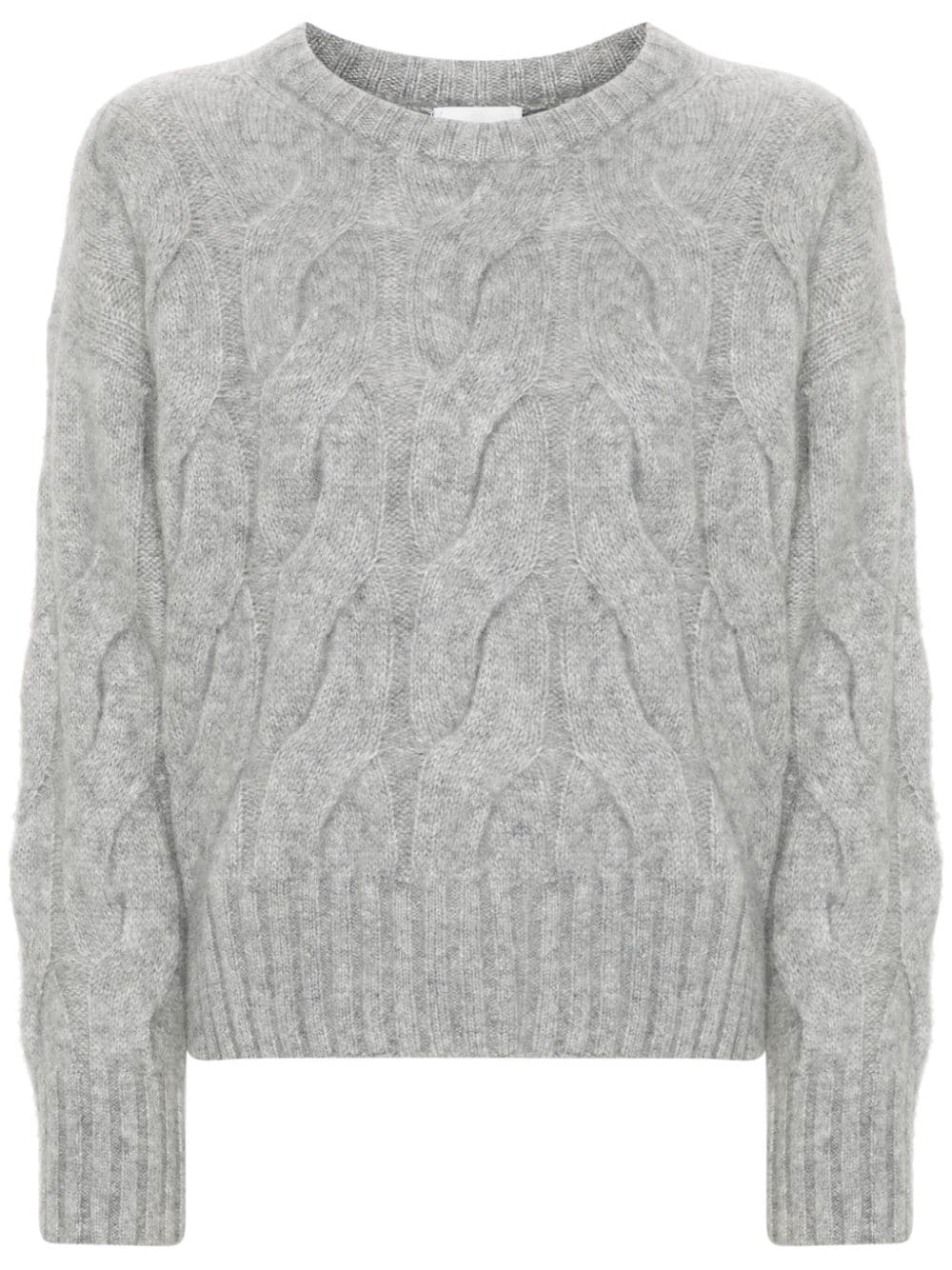 Allude cable-knit sweater - Grey von Allude