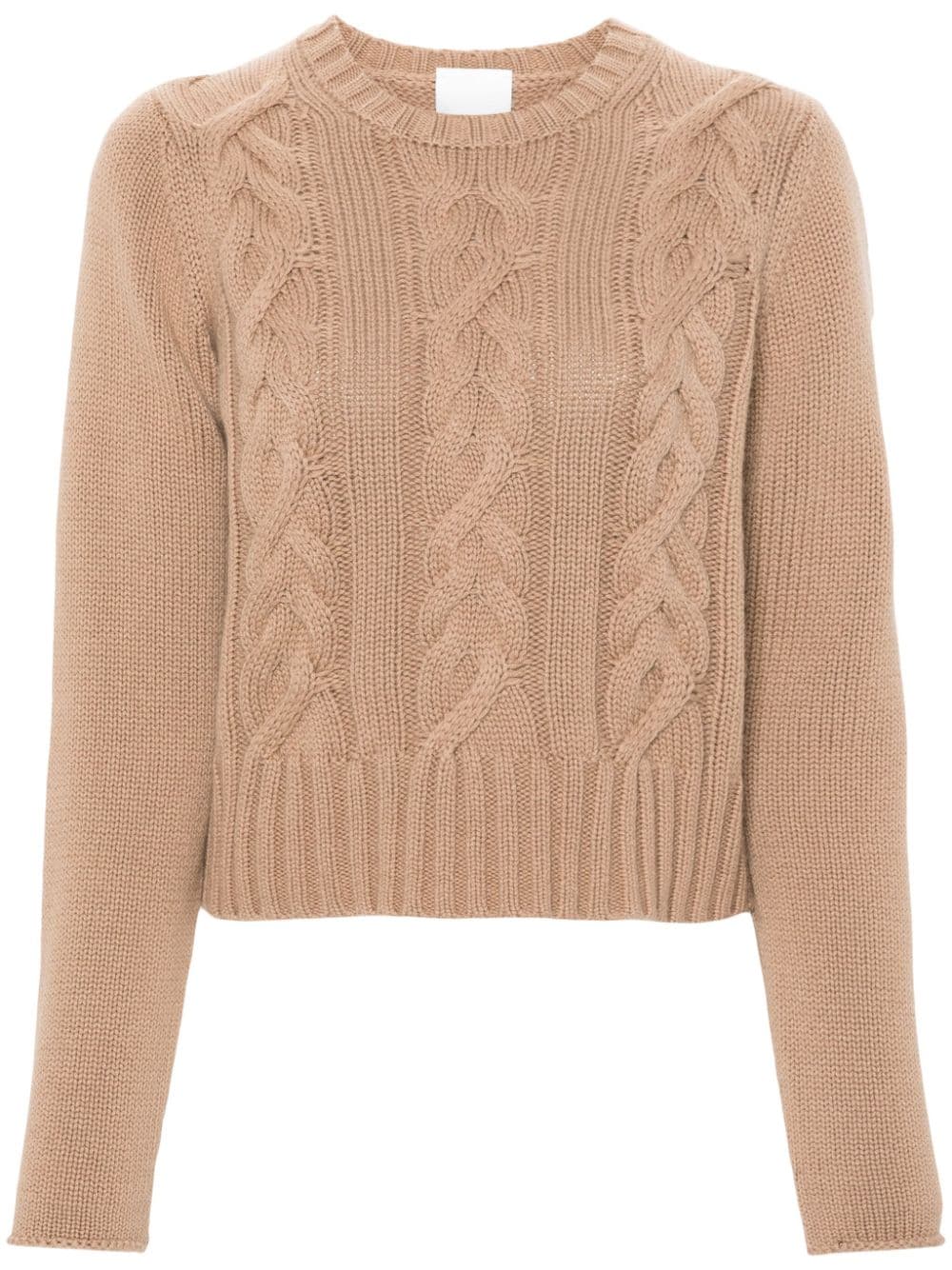 Allude cable-knit sweater - Neutrals von Allude