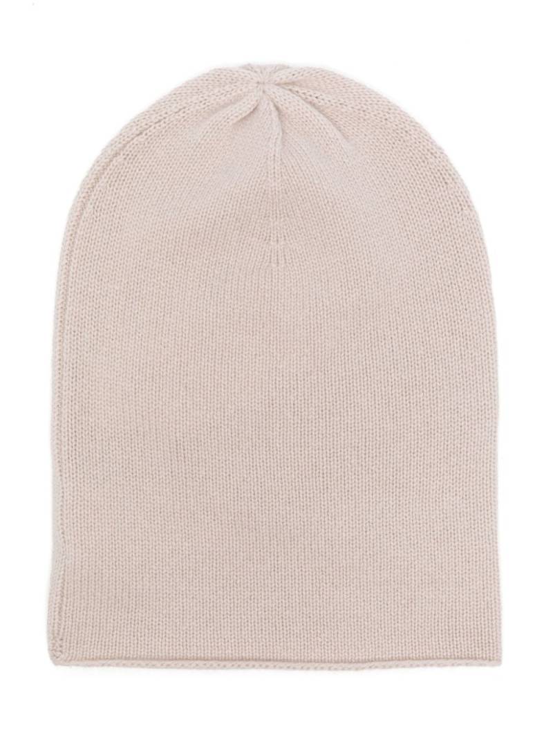 Allude cashmere beanie hat - Neutrals von Allude