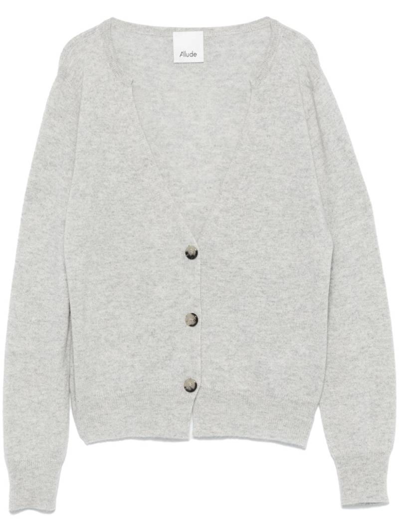 Allude cashmere cardigan - Grey von Allude