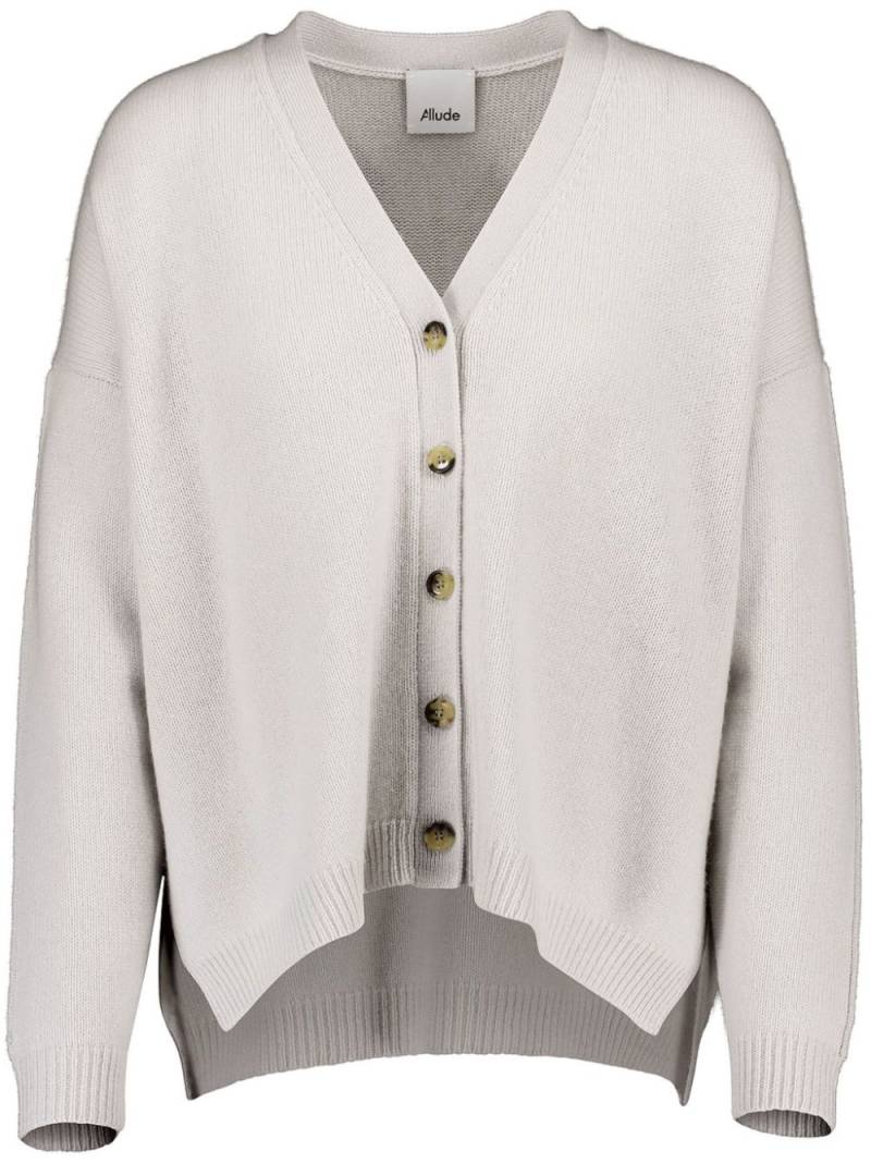 Allude cashmere cardigan - Neutrals von Allude