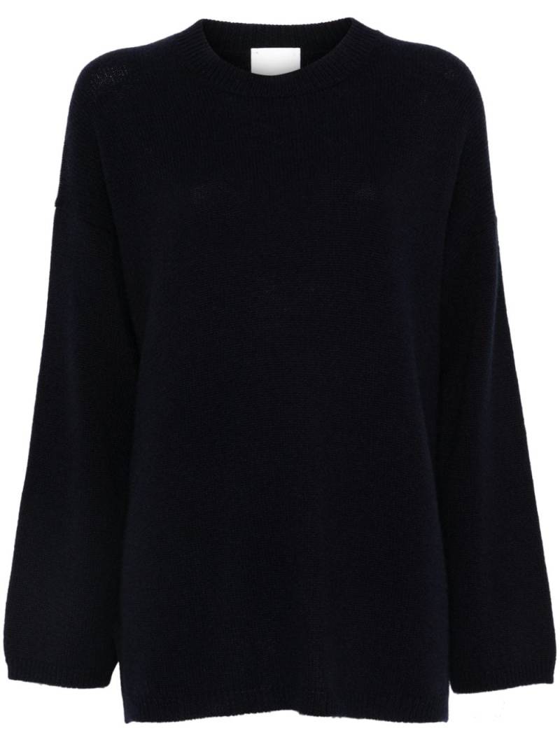 Allude cashmere crew-neck sweater - Blue von Allude