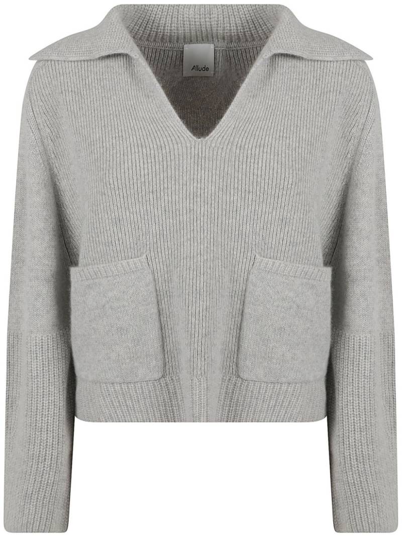 Allude cashmere jumper - Grey von Allude